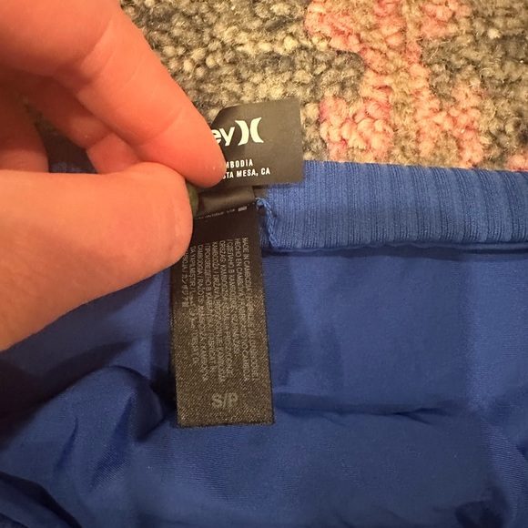 Hurley Blue Bikini Set - size small - Picture 3 of 4